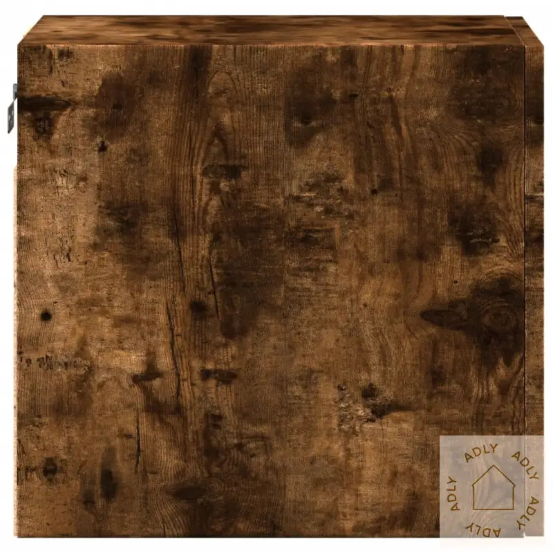 Veggskap Røkt Eik 30X42,5X40 Cm Konstruert Tre