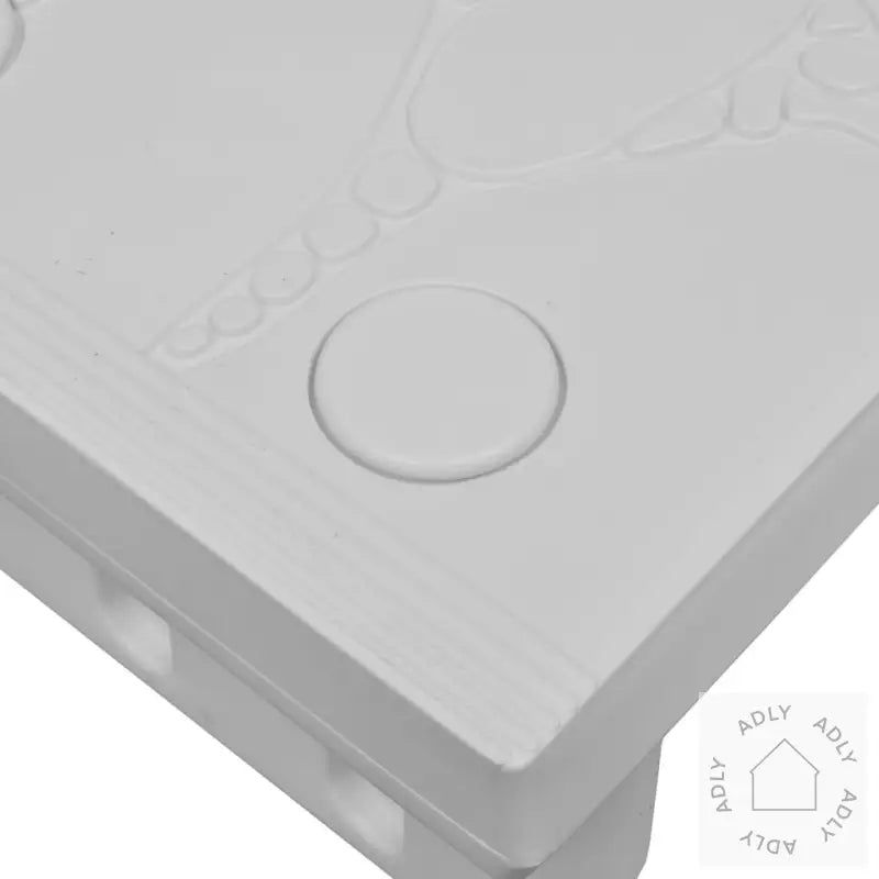 Trappetrinn For Badebasseng/Spa Hvit