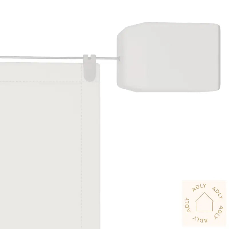 Vertikal Markise Hvit 60X600 Cm Oxfordstoff