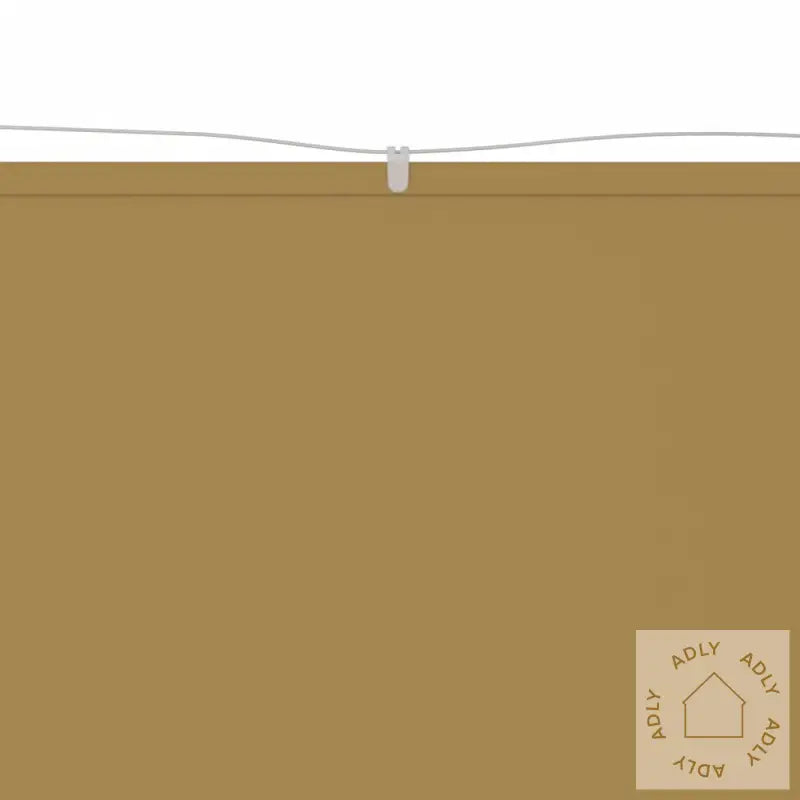 Vertikal Markise Beige 60X600 Cm Oxfordstoff