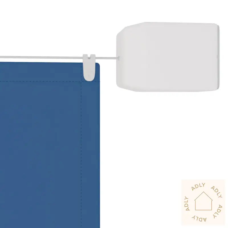 Vertikal Markise Blå 100X360 Cm Oxfordstoff