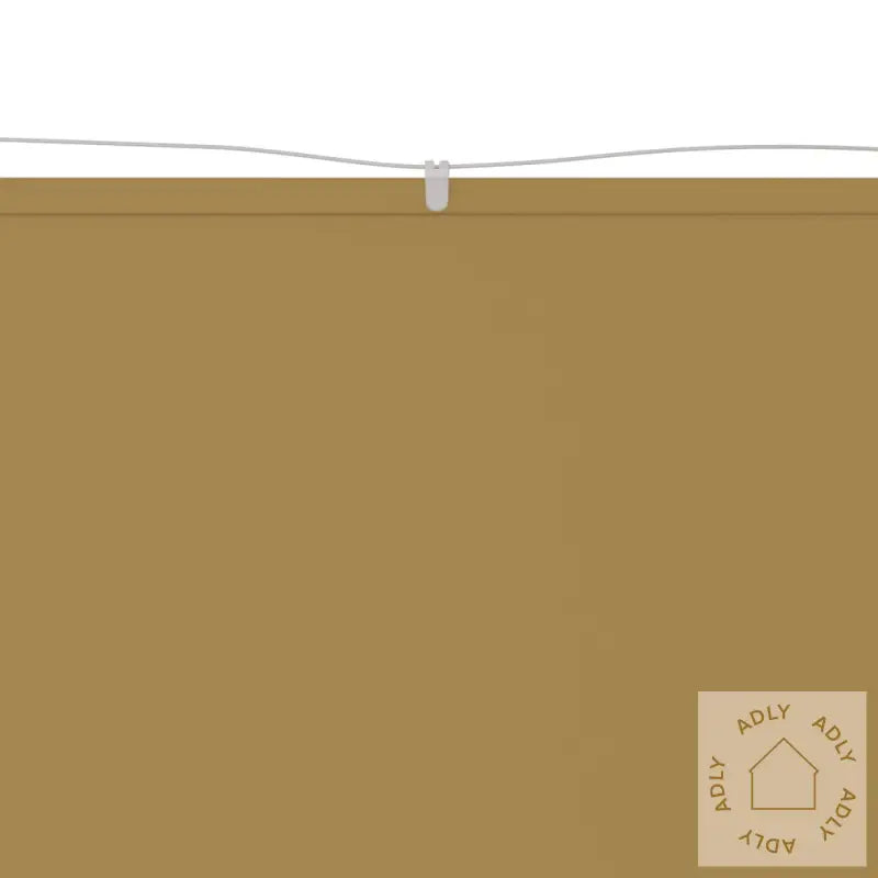 Vertikal Markise Beige 60X1200 Cm Oxfordstoff
