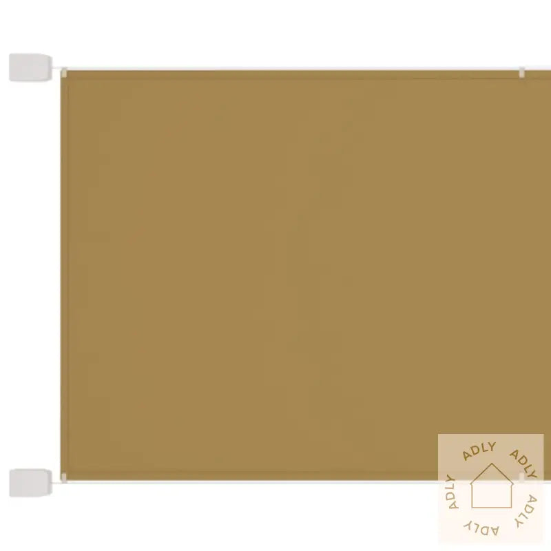 Vertikal Markise Beige 60X1000 Cm Oxfordstoff