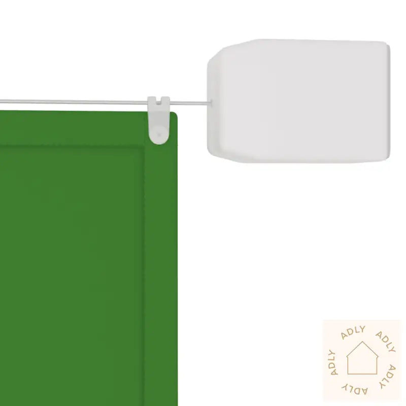 Vertikal Markise Lysegrønn 180X600 Cm Oxfordstoff