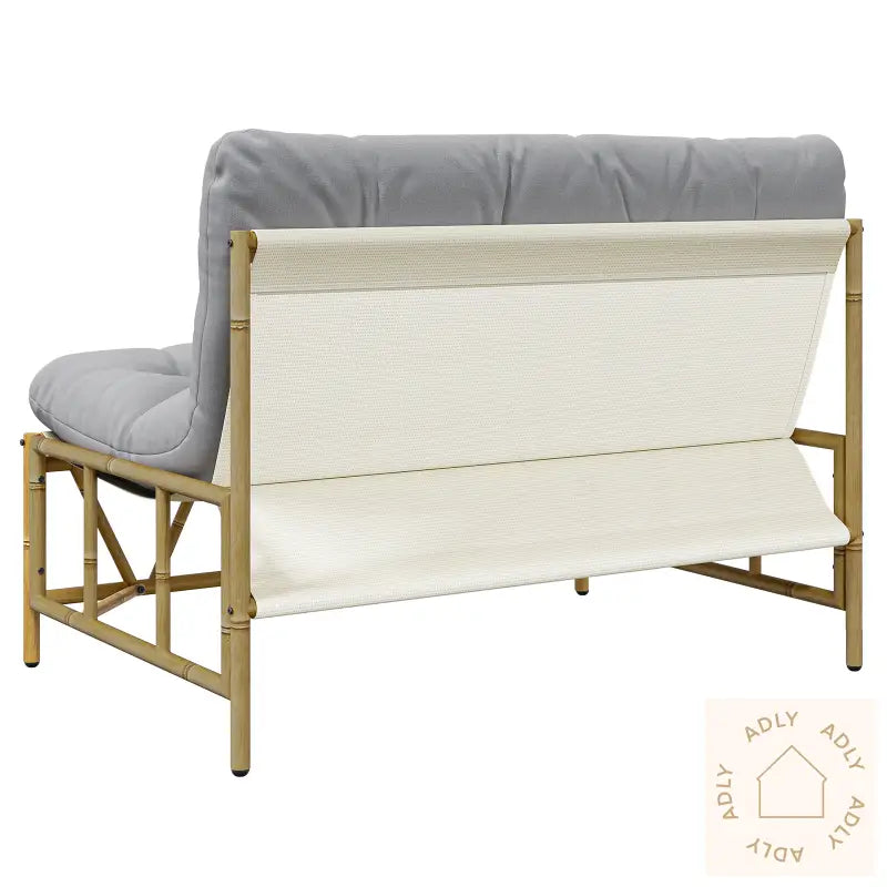 Hagebenk Med Pute 110X80X71 Cm Stål
