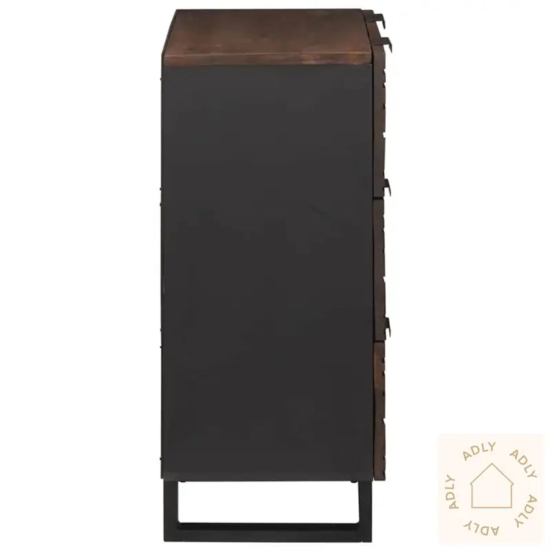 Sidebord - 60X33.5X75 Cm, Laget Av Solid Mangotre