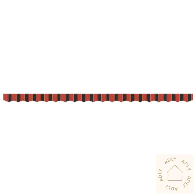 Markisefront For 4,5 M Ramme Multikolor 4,3X0,2 M