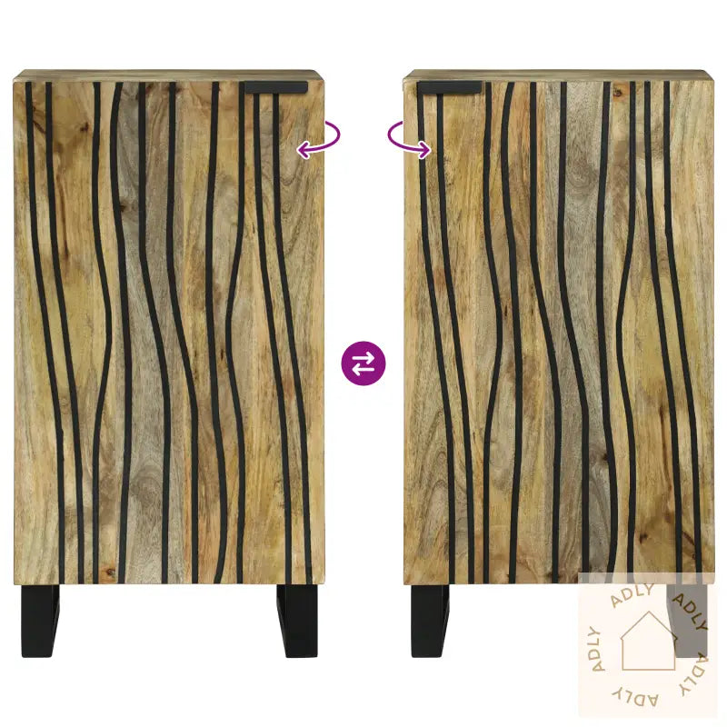 Sideboard 40X33.5X75 Cm Solid Mangotre