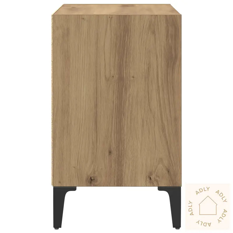 Nattbord 2 Stk Artisan Eik 40X30X50 Cm Konstruert Tre