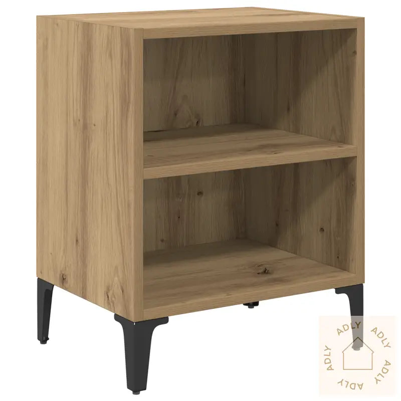 Nattbord 2 Stk Artisan Eik 40X30X50 Cm Konstruert Tre