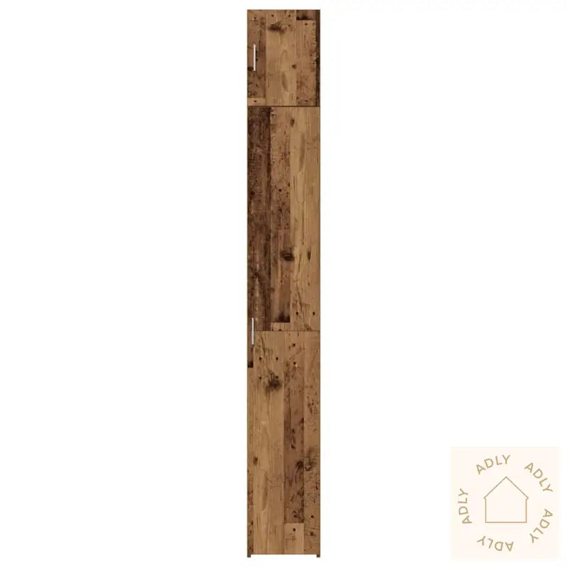 Slim Lagringsskap Gammelt Tre 30X42.5X225 Cm Bearbeidet Tre
