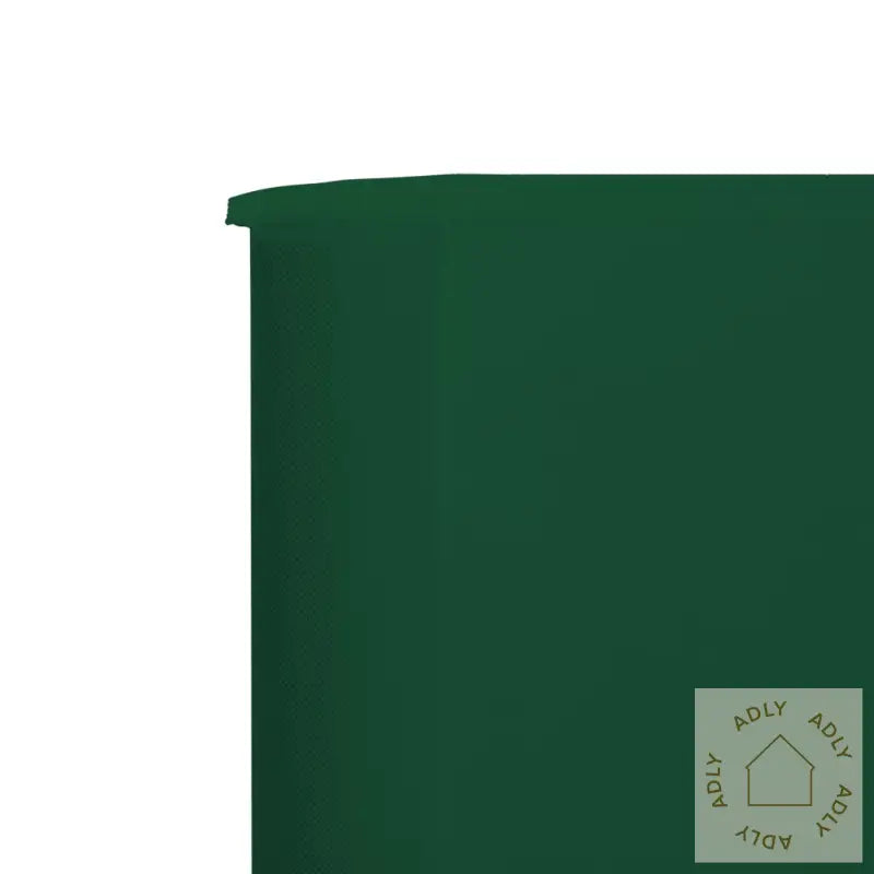 Vindskjermer 3 Paneler Stoff 400X120 Cm Grønn