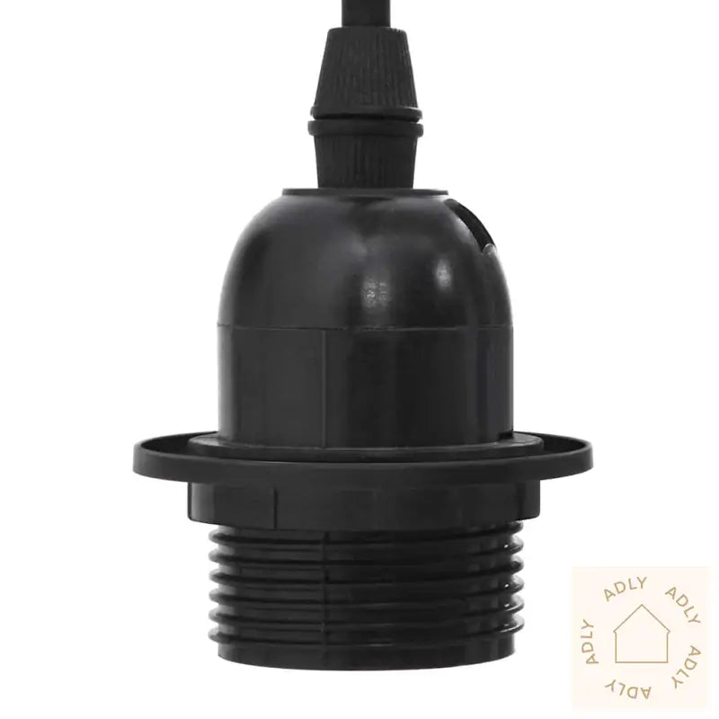 Pendellampe Med 5 Lampeholdere E27 Svart Metal
