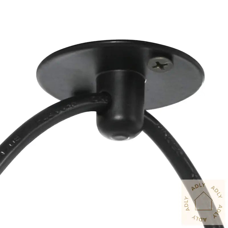 Pendellampe Med 3 Lampeholdere E27 Svart Metal