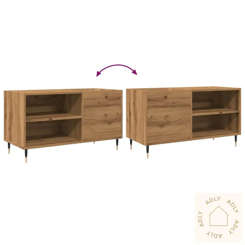 Plateskap Artisan Eik 84,5X38X48 Cm Konstruert Tre