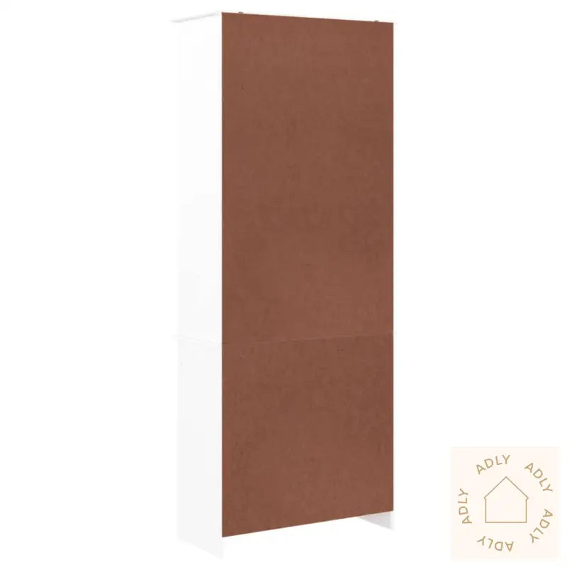 Vitrine Alta Hvit 77X35X186,5 Cm Heltre Furu