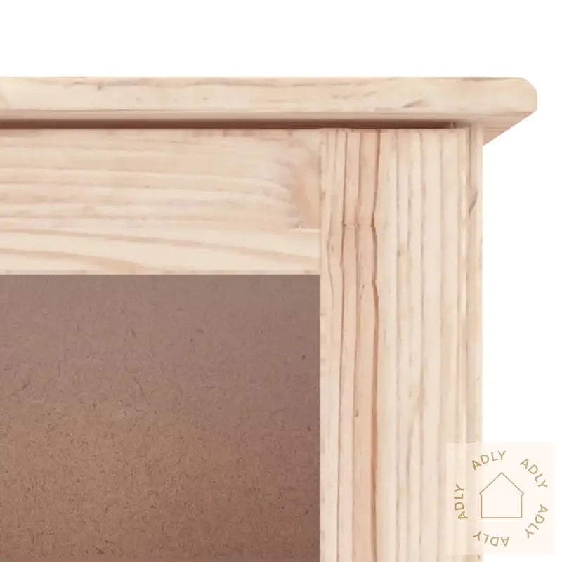 Vitrine Alta 77X35X186,5 Cm Heltre Furu
