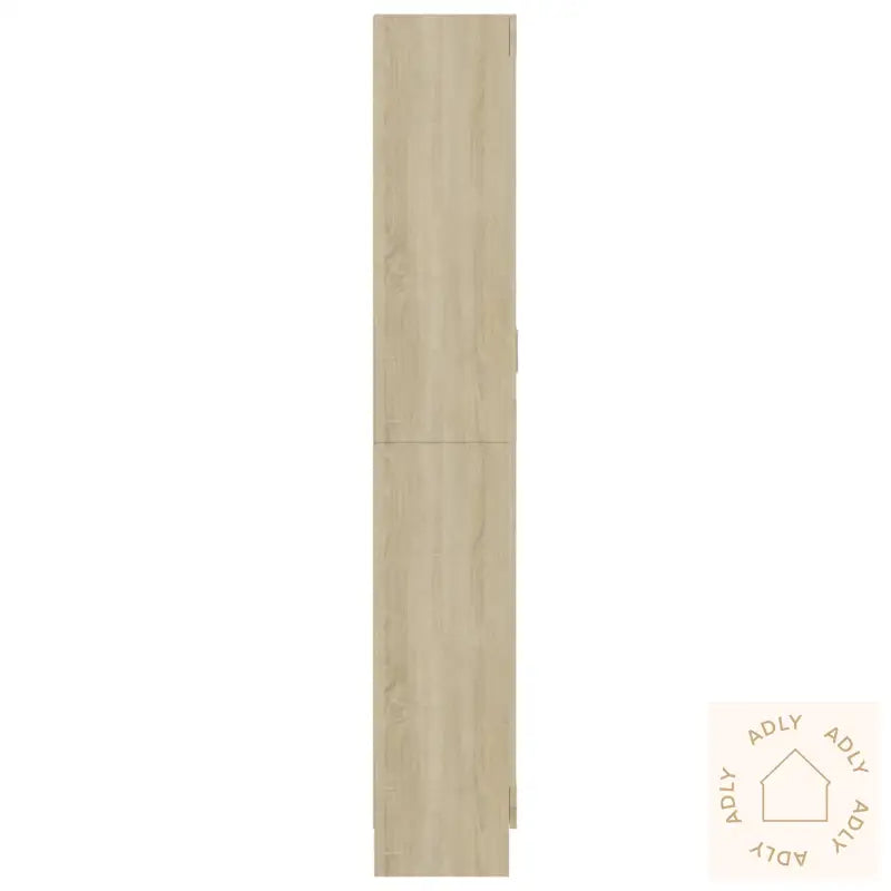 Vitrine Sonoma Eik 82,5X30,5X185,5 Cm Konstruert Tre