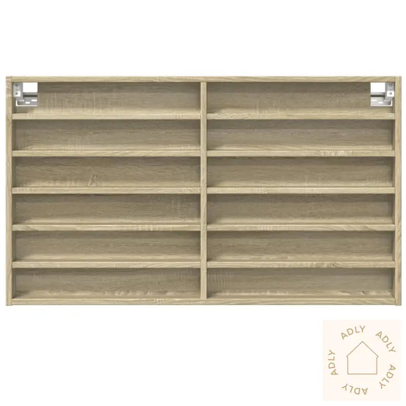 Hyller Sonoma Eik 100X8,5X58 Cm Konstruert Tre