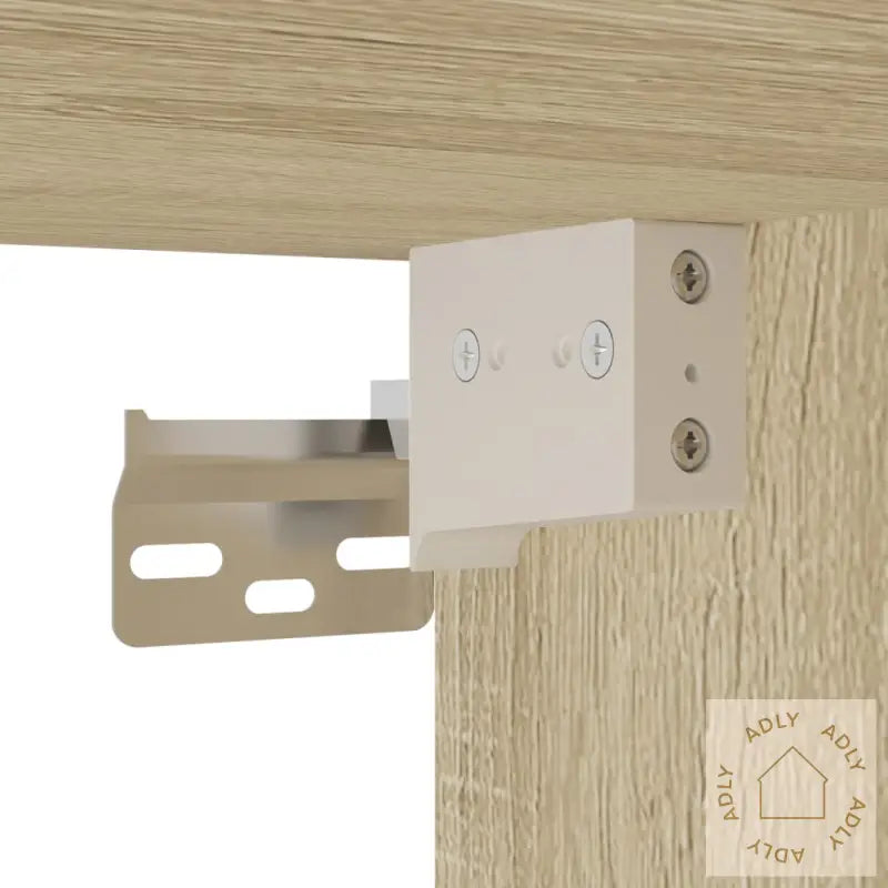 Hyller Sonoma Eik 100X8,5X58 Cm Konstruert Tre