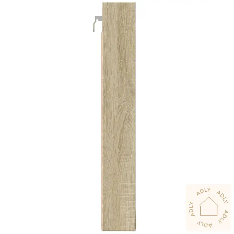 Hyller Sonoma Eik 100X8,5X58 Cm Konstruert Tre