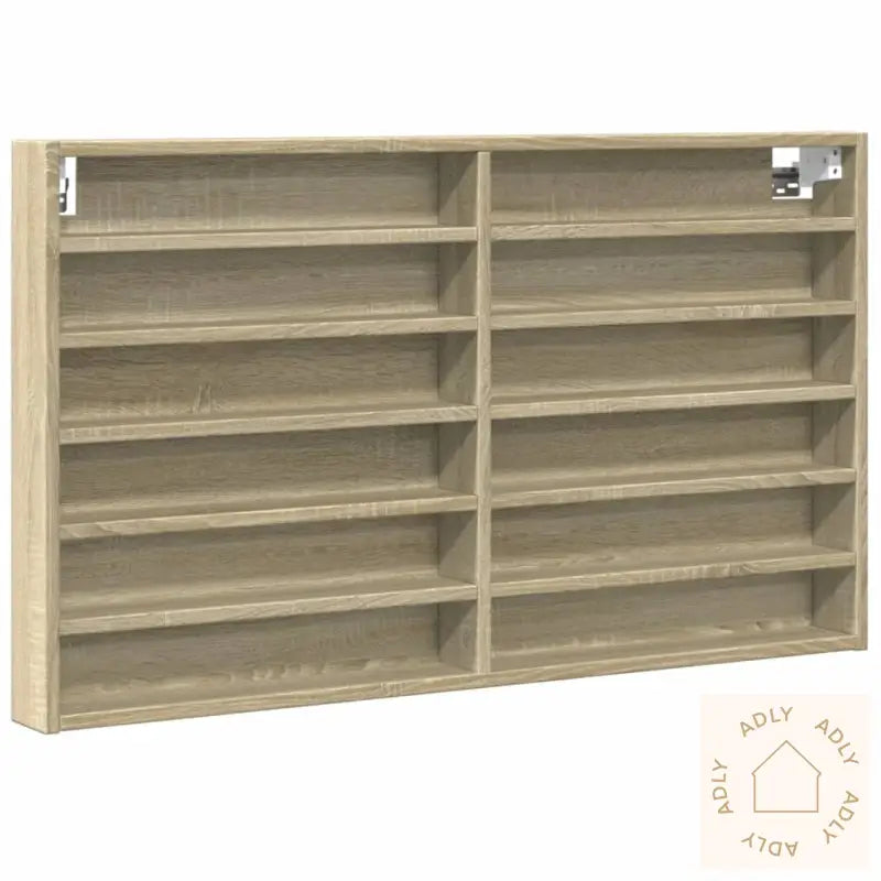 Hyller Sonoma Eik 100X8,5X58 Cm Konstruert Tre