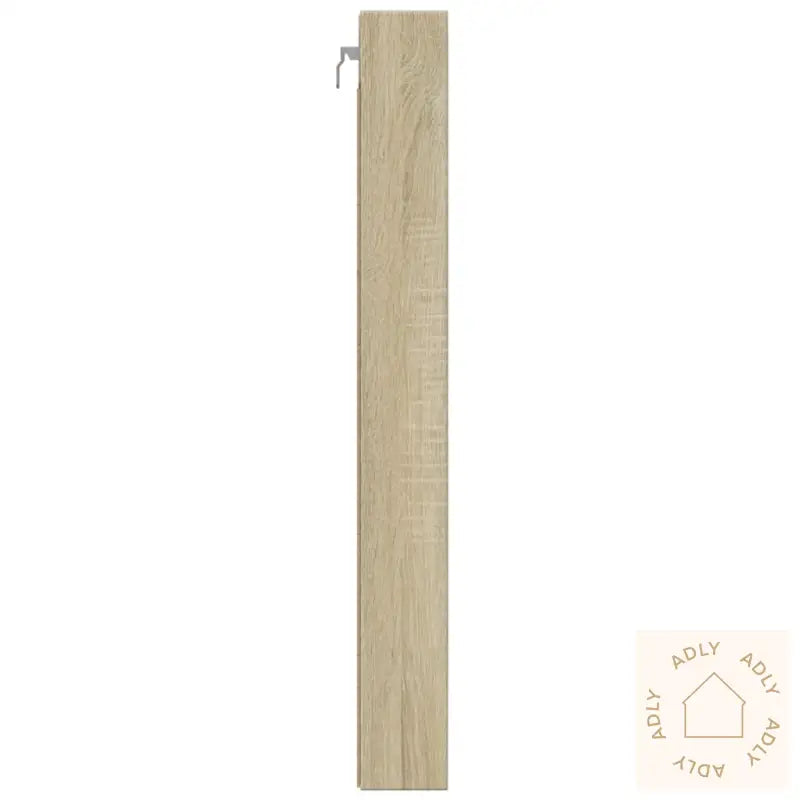 Vitrineskap Sonoma Eik 100X8,5X75 Cm Konstruert Tre