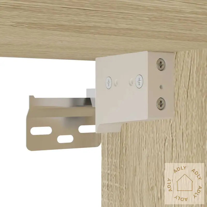 Hyller Sonoma Eik 100X8,5X50 Cm Konstruert Tre