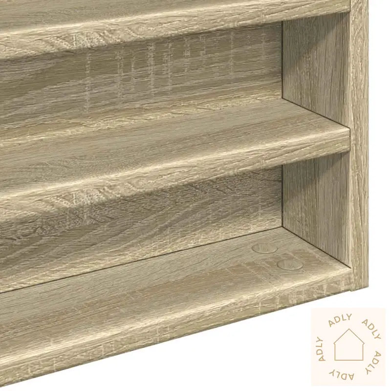 Hyller Sonoma Eik 100X8,5X50 Cm Konstruert Tre