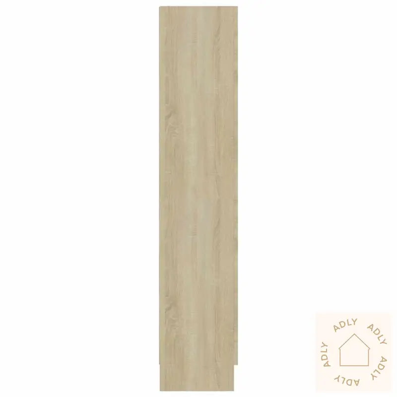 Vitrine Sonoma Eik 82,5X30,5X150 Cm Konstruert Tre