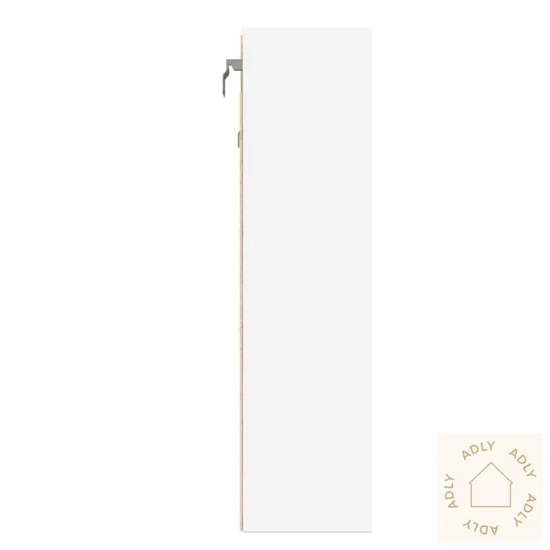 Hylle Hvit 100X15X58 Cm Konstruert Tre