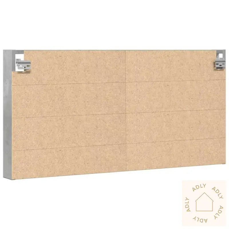 Hylle Betonggrå 100X8,5X50 Cm Konstruert Tre