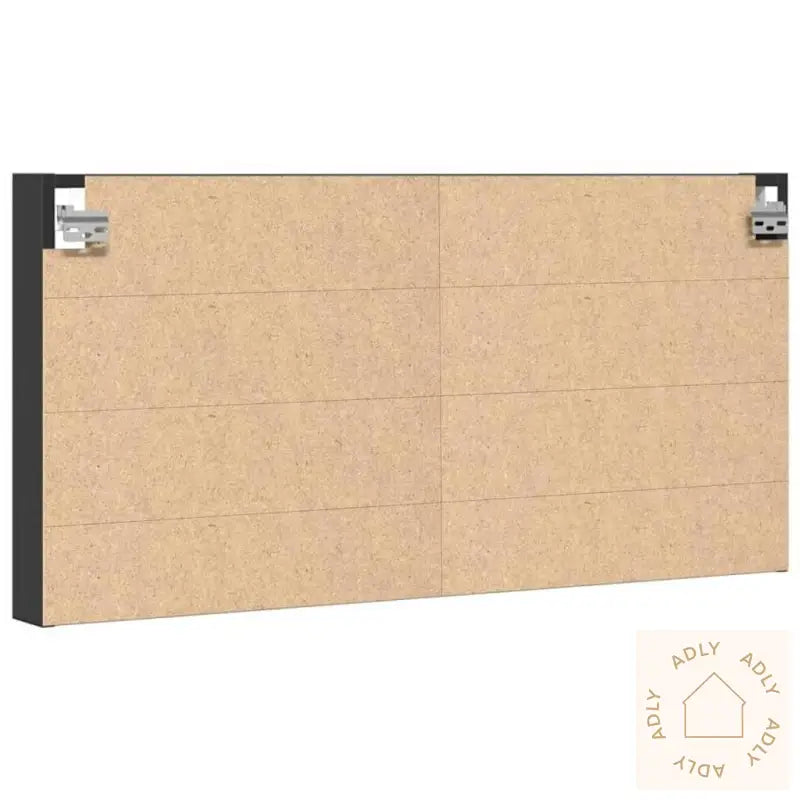 Hyller Svart 100X8,5X50 Cm Konstruert Tre
